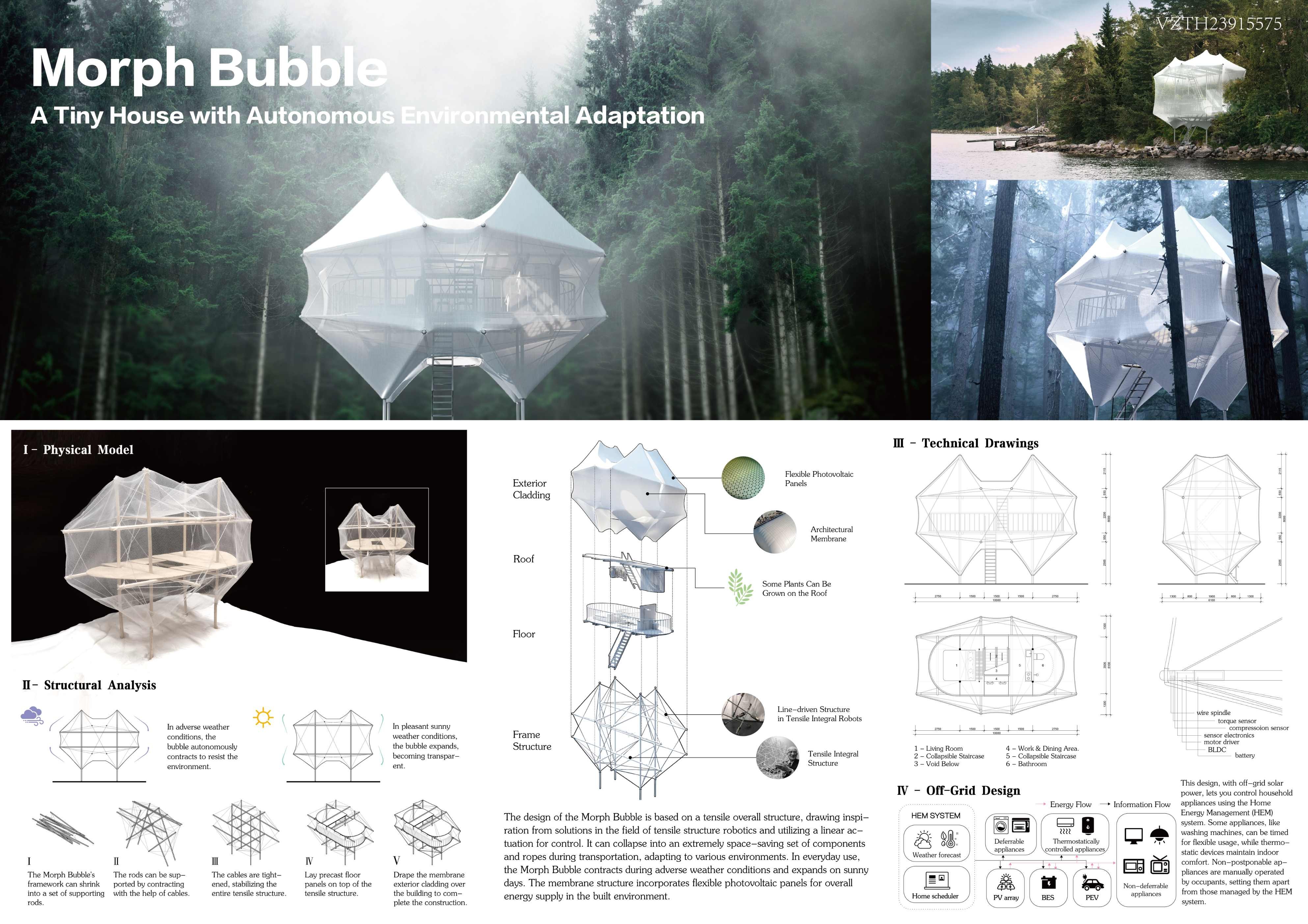 First Winner Of Tiny House 2023 Architecture Competition - Ruisi Sun and Jinyu Lu