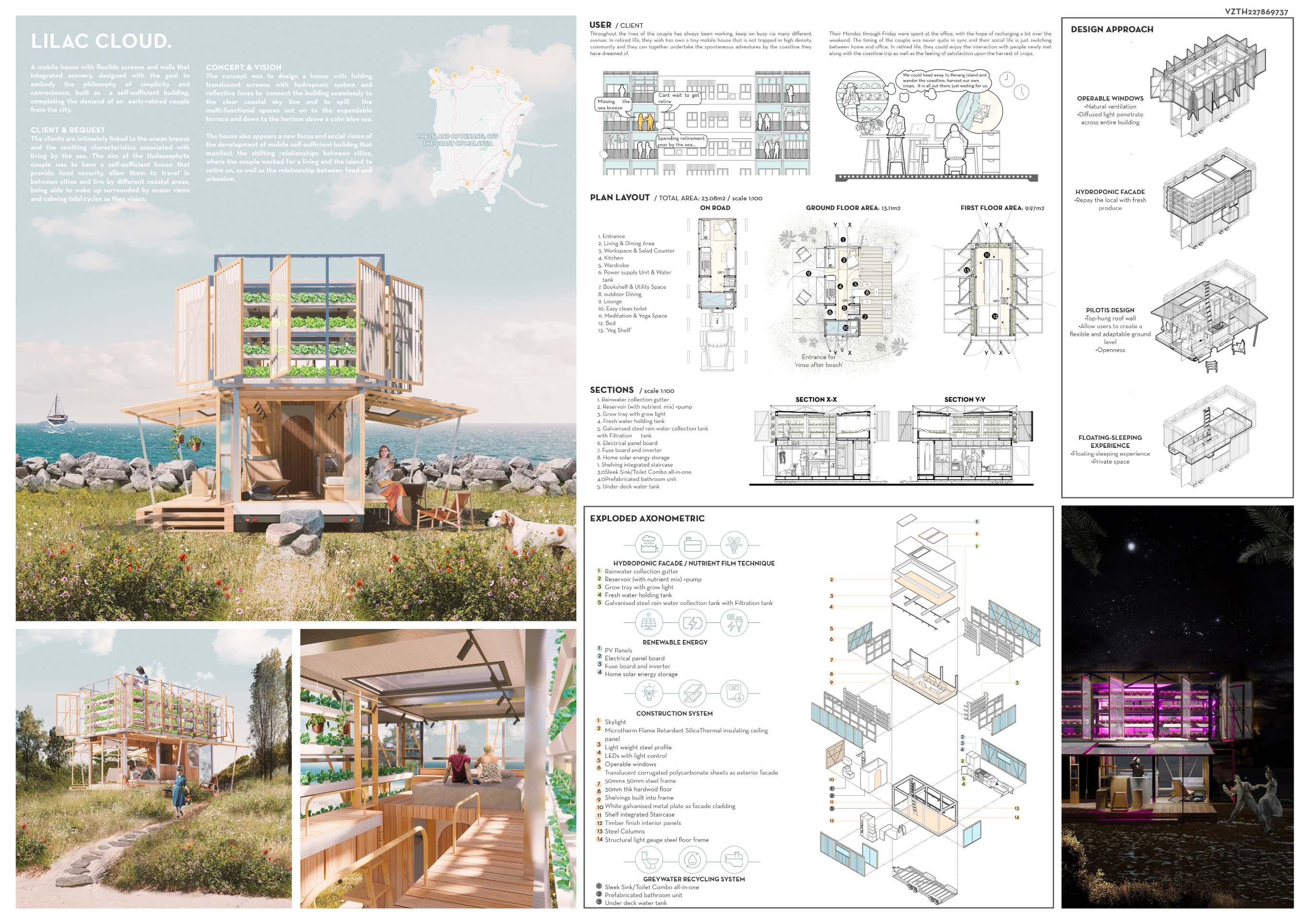 Ooi Yong Rong 2nd Prize Winner of Tiny House 2022