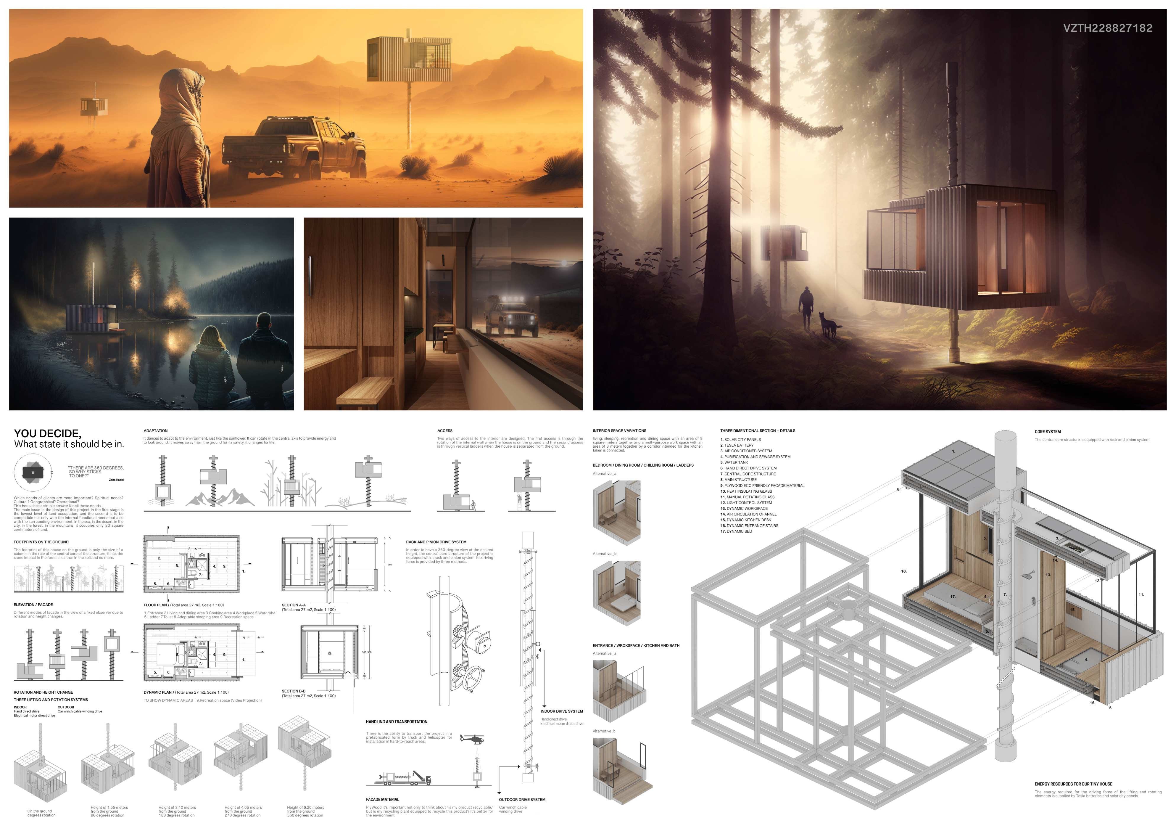 First Winner Of Tiny House 2022 Architecture Competition - Mohammad Saeed Maaleki and Amir Mohammad