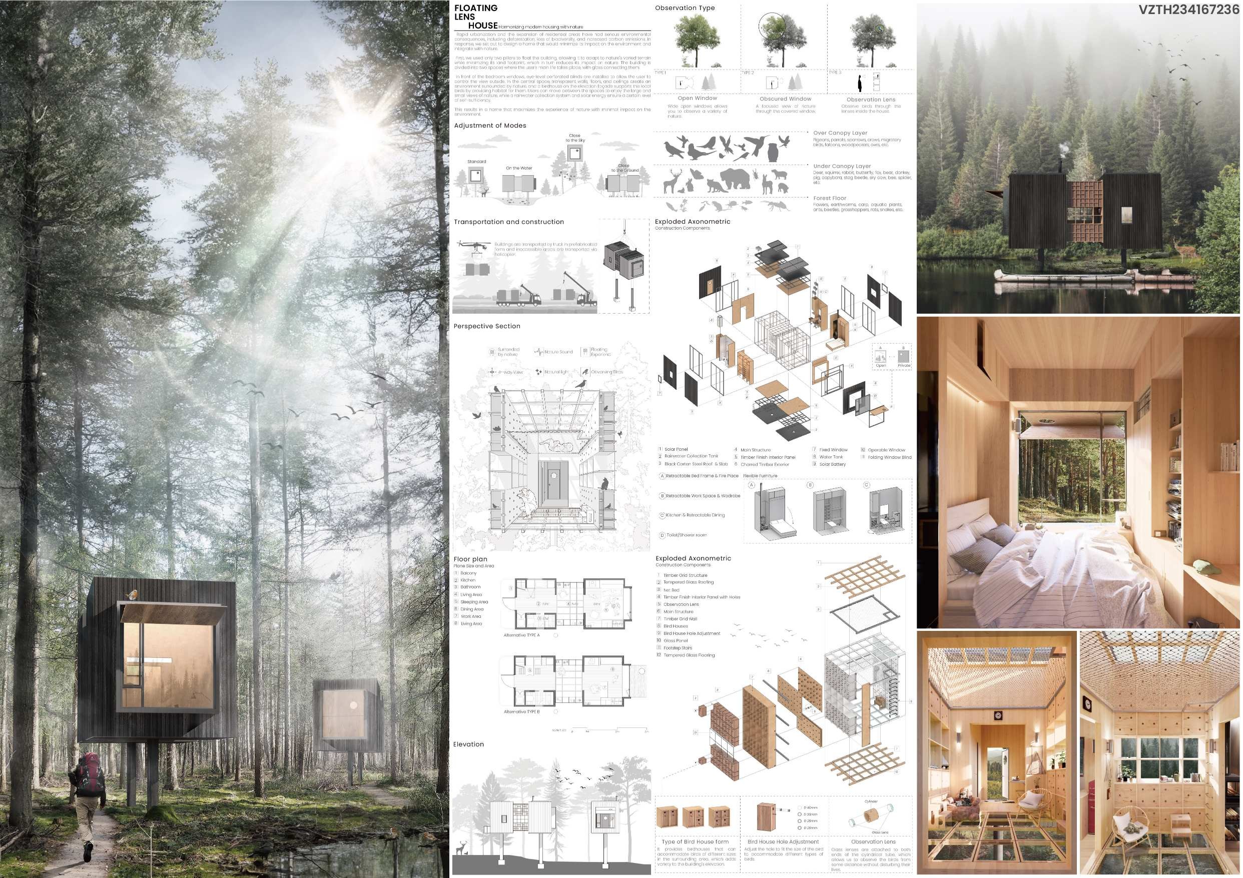 Best Students Of Tiny House 2023 Architecture Competition - Junguk Jang and Taeho Kim
