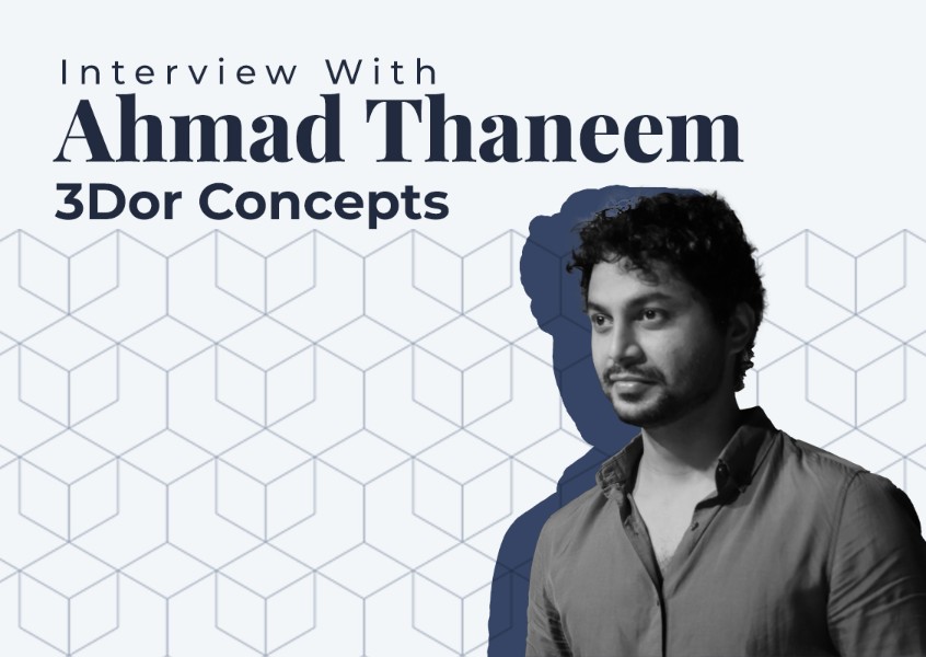 Architect Ahmad Thaneem Of 3dor Concepts - The Jury For Tiny Library 2023