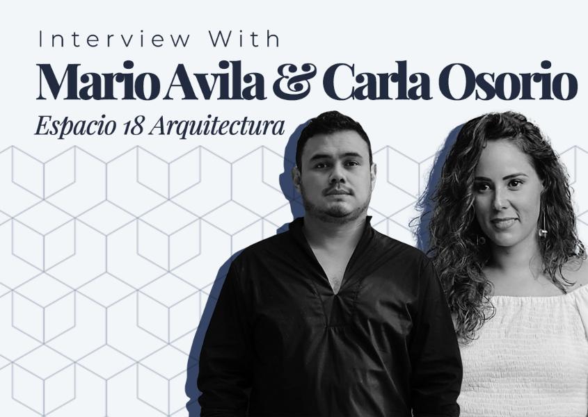 Architect Mario Avila and Architect Carla Osorio of Espacio 18 Arquitectura - The Jury of Little Big